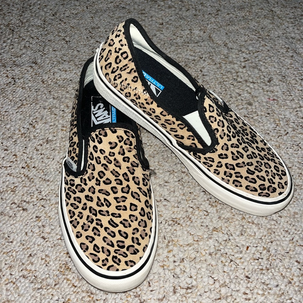 Vans Slip-On Skate Shoe Cheetah Leopard Print